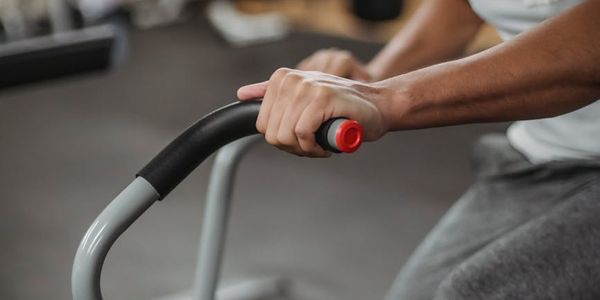 Dynamic motion blur of a cardio workout session